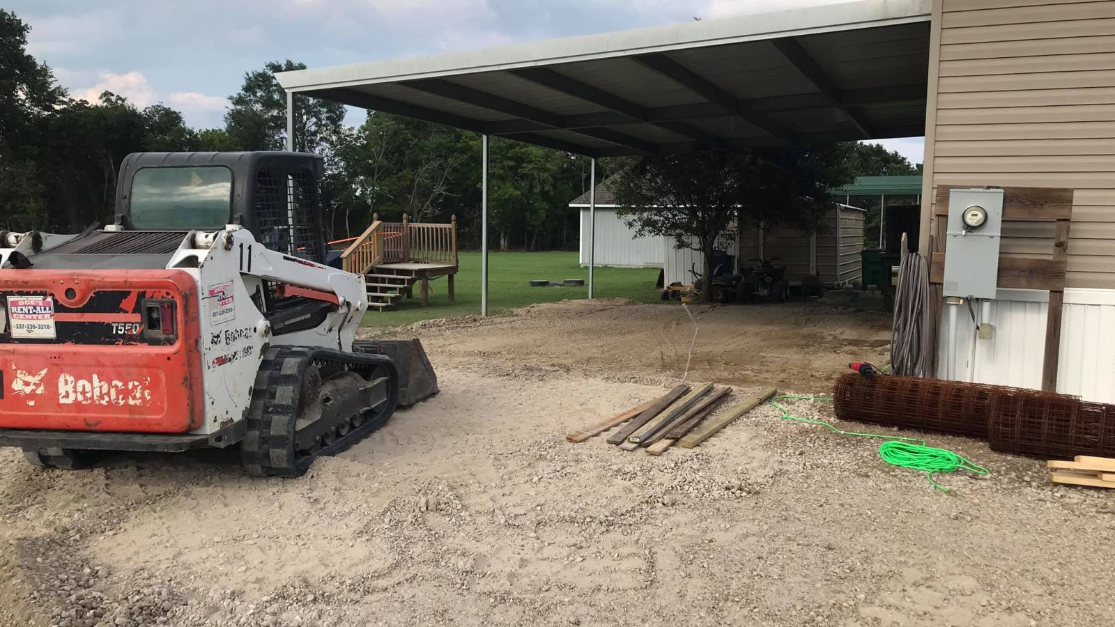 Durable custom patio covers in Acadiana, Louisiana.